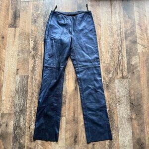 bebe vintage Leather pants